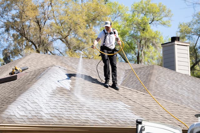 Roof Maxx is applied to a Roof