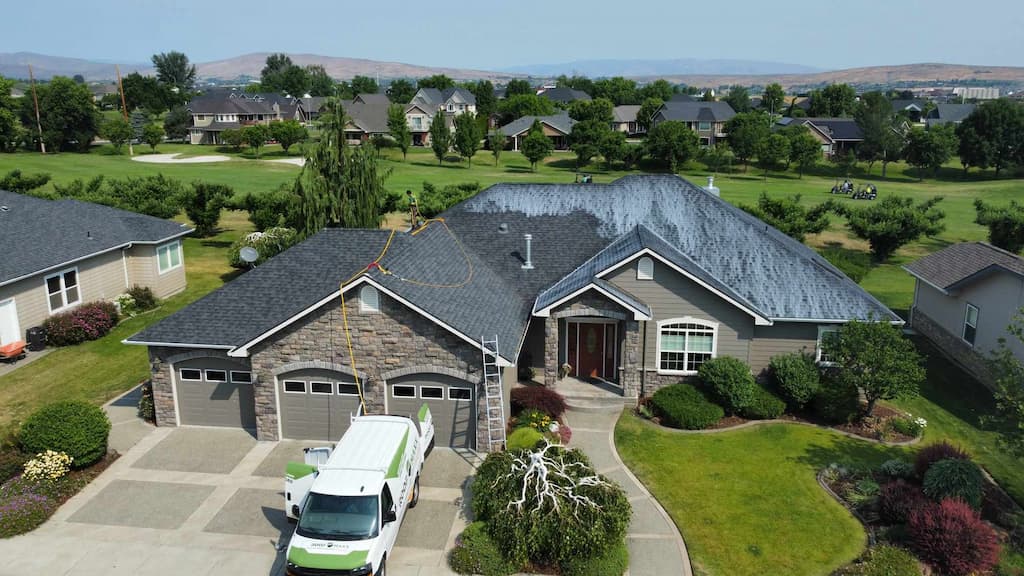 Roof Maxx is applied to a Roof