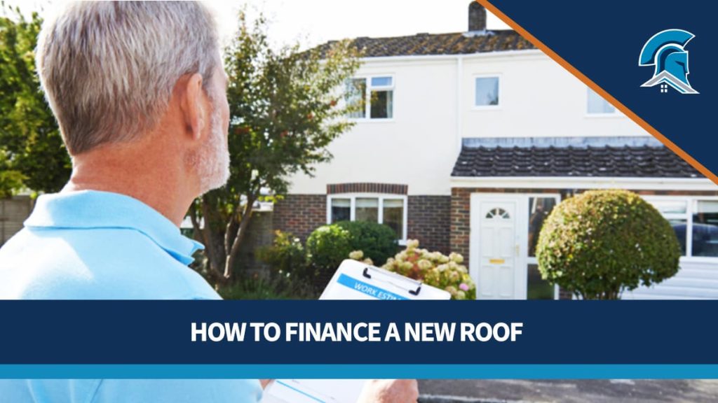 A roofing contractor works on an estimate to replace the roof on a customer's home