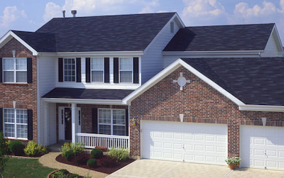 Elite Glass-Seal shingles on a house
