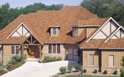 Heritage Vintage shingles on a house