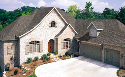 Heritage shingles on a house