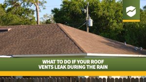 What to do if Your Roof Vents Leak During the Rain | Roof Maxx Learning Hub
